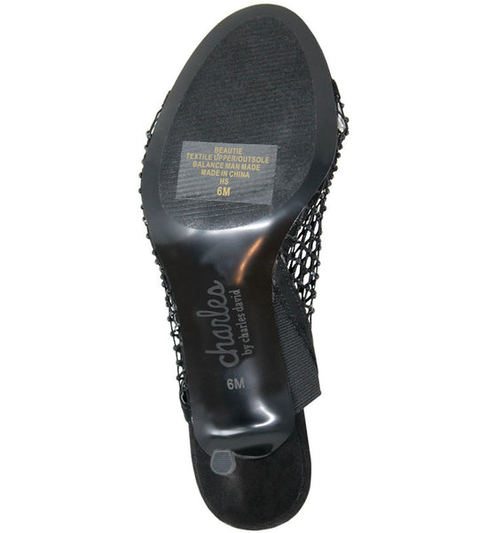 Style Charles By Charles David BEAUTIE DRESS SHOE Black Rhinestones