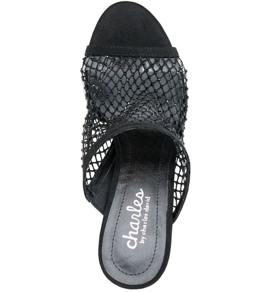 Style Charles By Charles David BEAUTIE DRESS SHOE Black Rhinestones