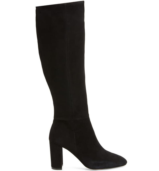 Style Charles By Charles David BRILLIANT BOOT Black Kid Suede