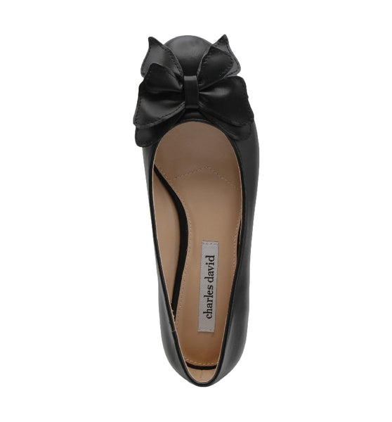Style Charles By Charles David BUTTERFLY FLAT Black