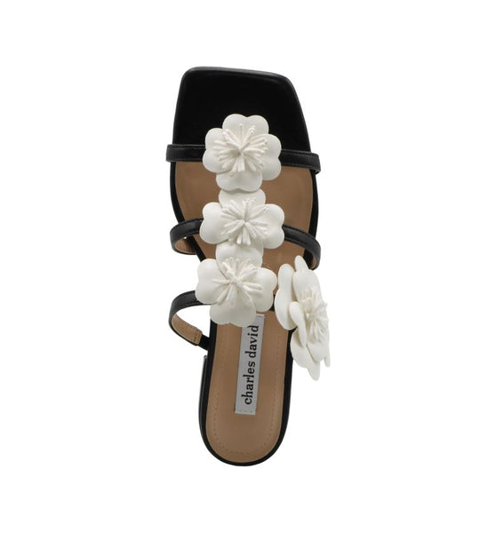 Charles David CARALYNN SANDAL Blackwhite