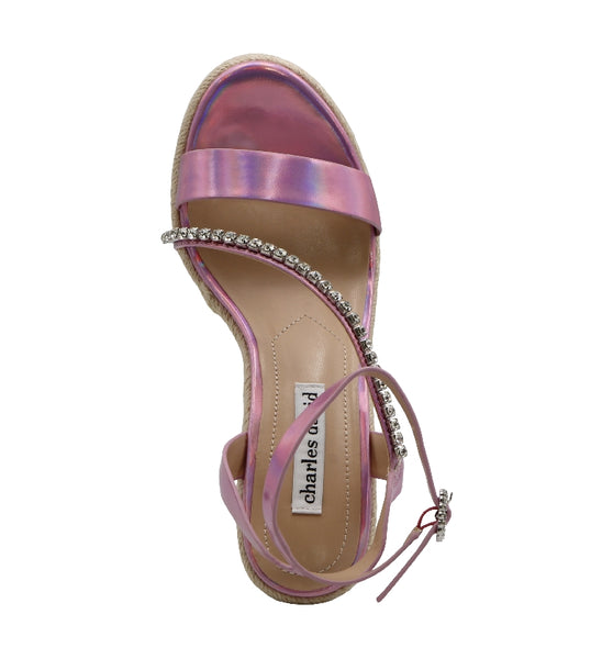Style Charles By Charles David CHIARA WEDGE Ballerinapink