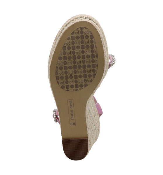 Style Charles By Charles David CHIARA WEDGE Ballerinapink