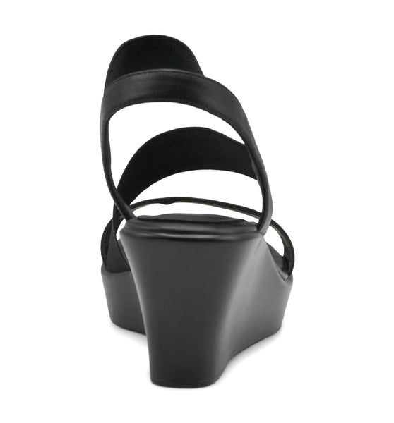 style charles by charles david CLASSICAL WEDGE Black