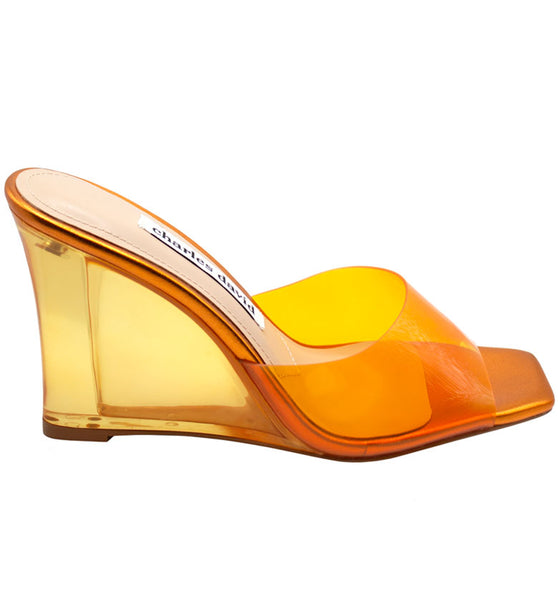 Style Charles By Charles David ESPY WEDGE Sumo Orange