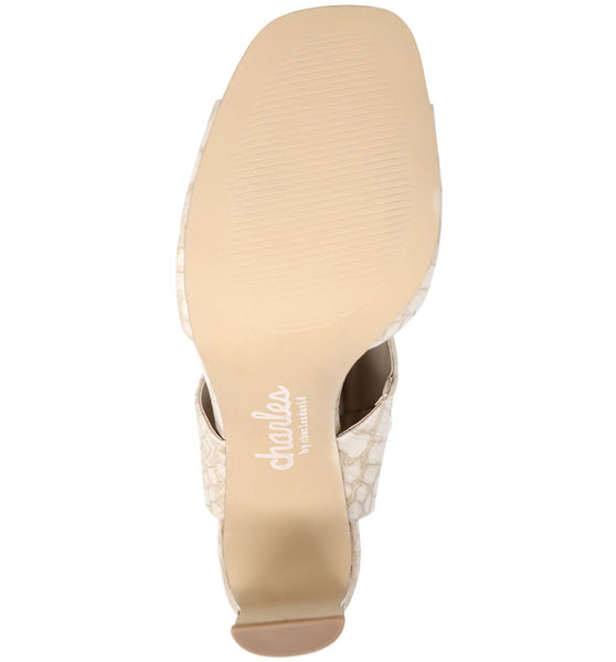 Style Charles By Charles David GENTLY BOOTIE Nude Croc