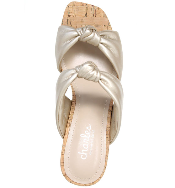 Style Charles By Charles David INTUIT SANDAL Light Gold
