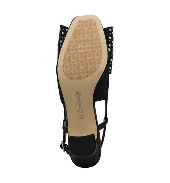 Style Charles By Charles David JACKIE SLINGBACK DRESS Black