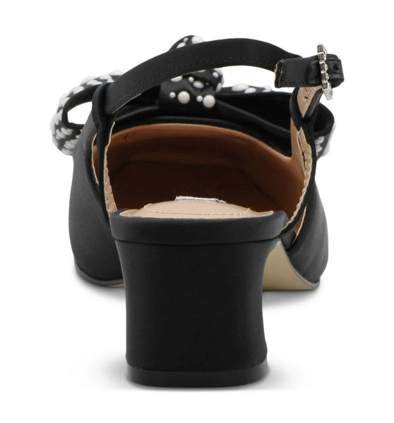 style charles by charles david JACKIE SLINGBACK DRESS Black