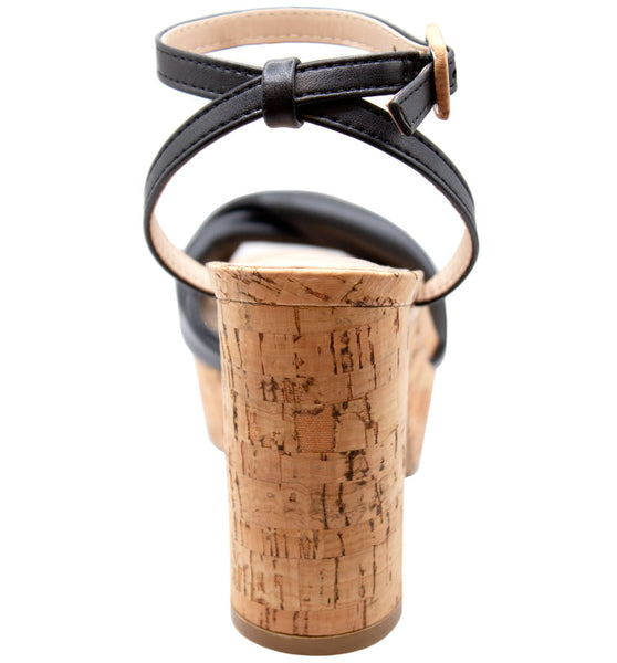 style charles by charles david MADELINA SANDAL Black