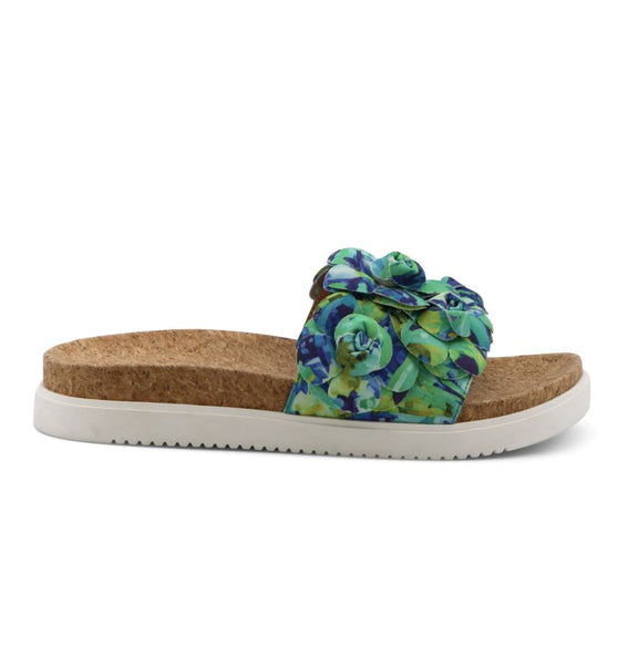 Style Charles By Charles David PHOETIC SANDAL SLIDE Bluemulti
