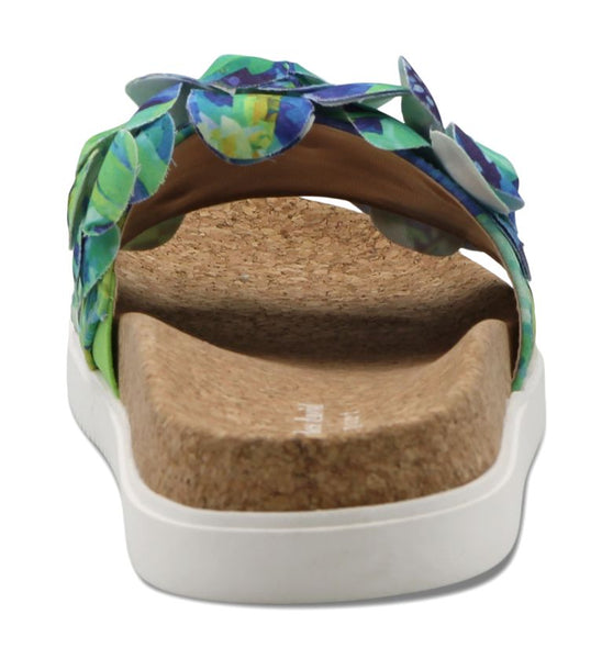 style charles by charles david PHOETIC SANDAL SLIDE Bluemulti