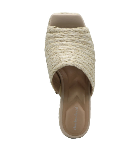 Style Charles By Charles David PRISCA SANDAL Natural