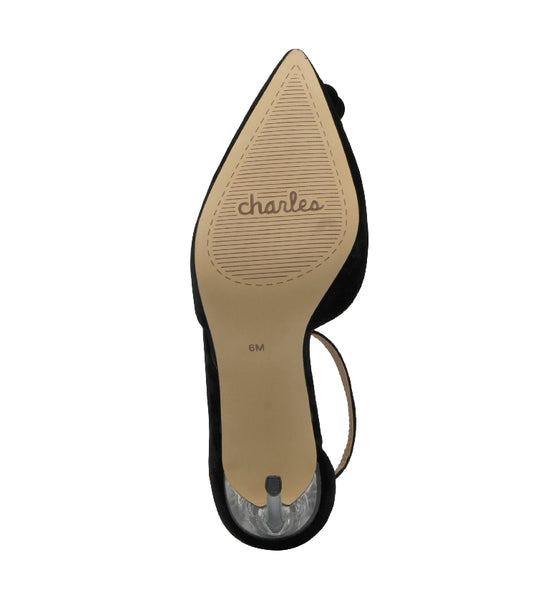 Style Charles By Charles David RAE DRESS Black Velvet