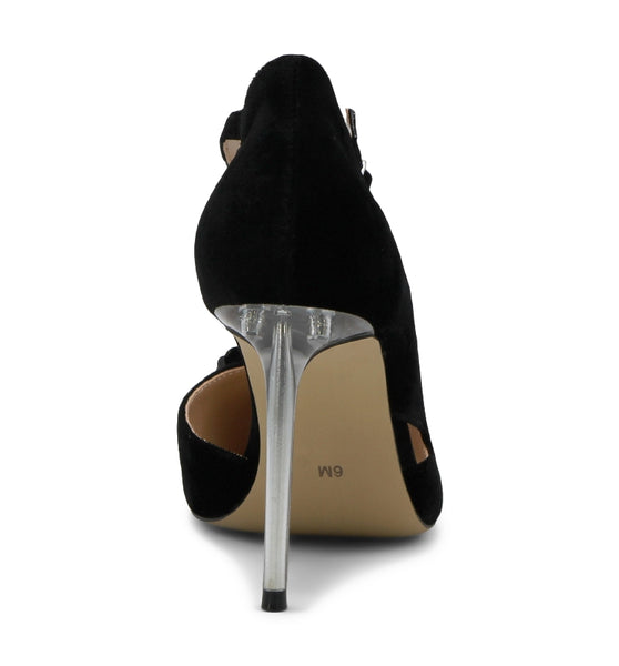 style charles by charles david RAE DRESS Black Velvet