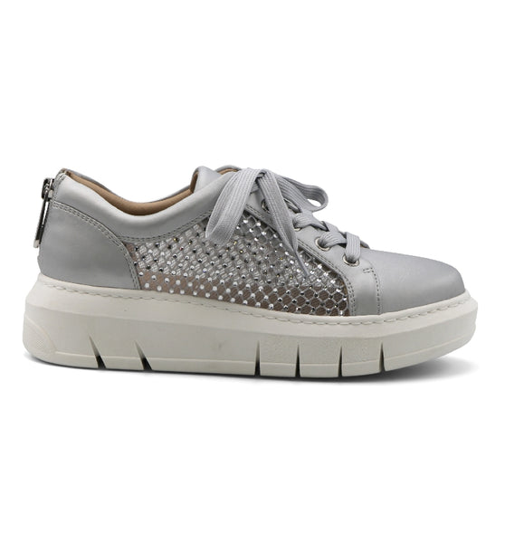 Style Charles By Charles David SEAN SNEAKER Pale Silver
