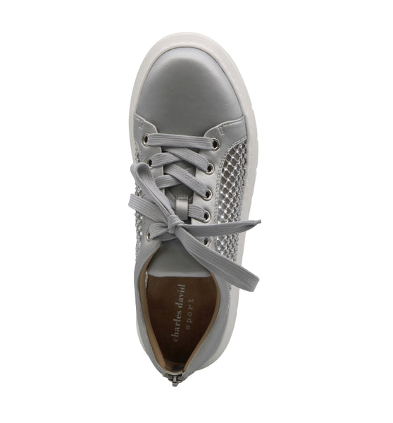 Style Charles By Charles David SEAN SNEAKER Pale Silver