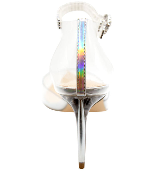 style charles by charles david ACKER PUMP Clear