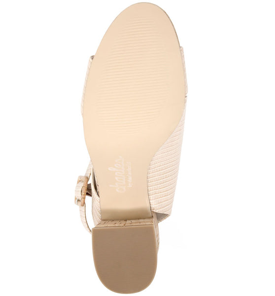 Style Charles By Charles David CANNON SANDAL Beige