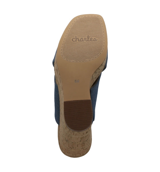 Style Charles By Charles David DUO WEDGE Denim