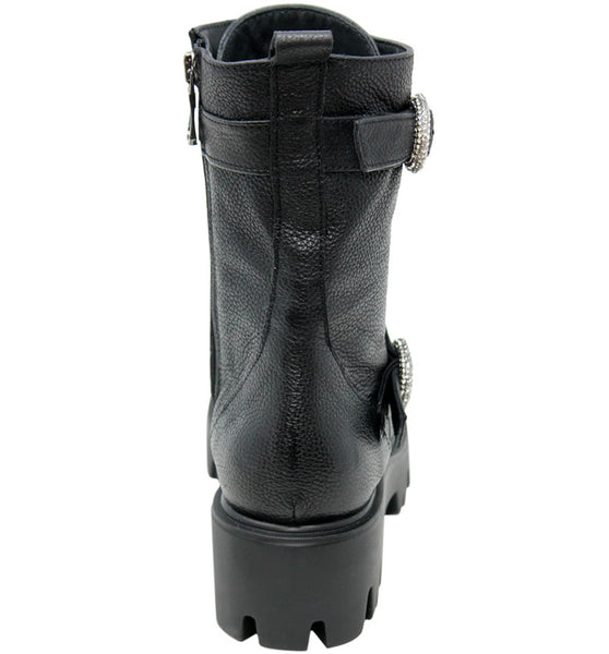 style charles by charles david HACKER BOOTIE Black