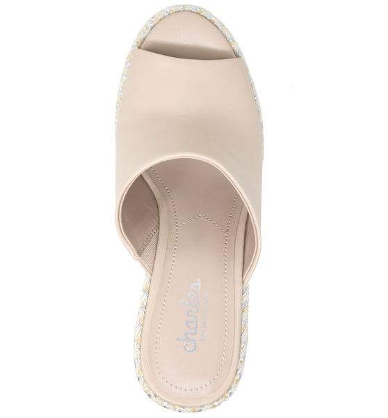 Style Charles By Charles David HAIDER WEDGE Beige