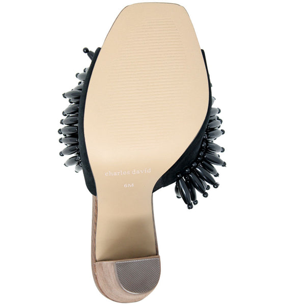 Style Charles By Charles David HOTTIE SANDAL Black