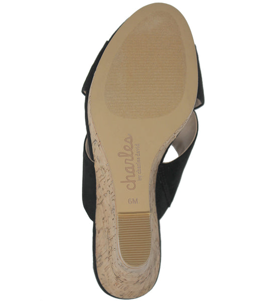 Style Charles By Charles David LATRICE WEDGE Black