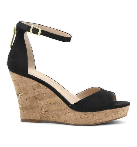 Style Charles By Charles David LOIS WEDGE Black