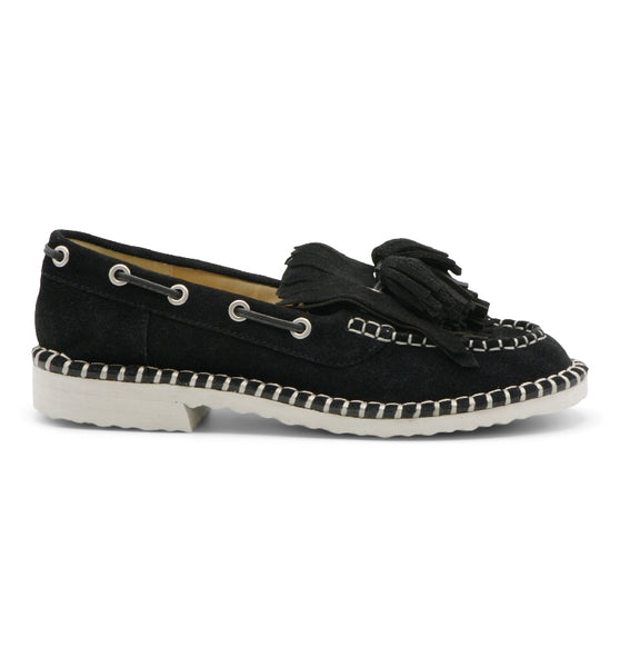 Style Charles By Charles David POPPY FLAT Black