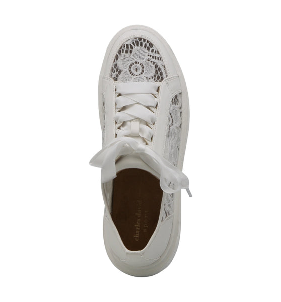 Style Charles By Charles David SWANNY SNEAKER White