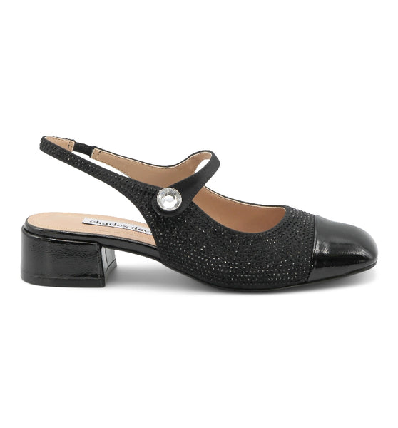 style charles by charles david ZACH SLINGBACK Black