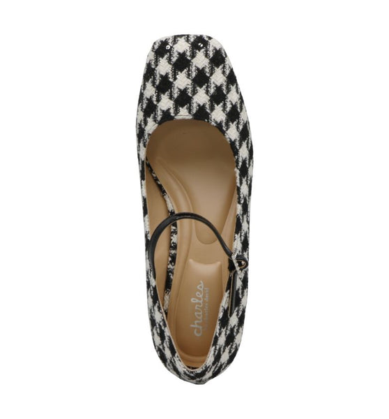 Style Charles By Charles David ZINNIA MARYJANE Black White