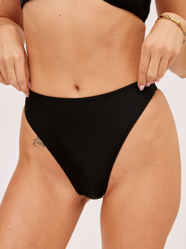 Style Cheat South Beach Leo High Waist Bikini Bottom