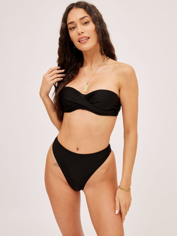 style cheat South Beach Leo High waist Bikini Bottom