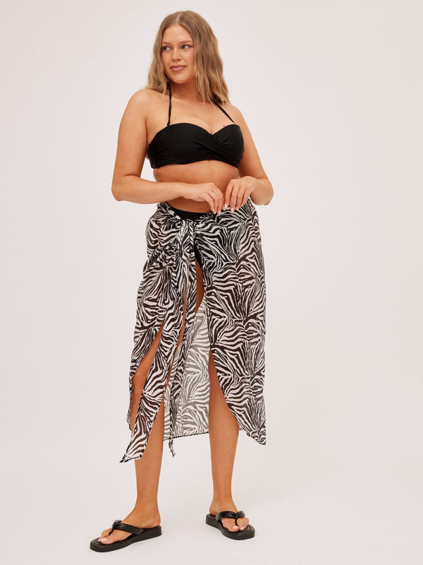 Style Cheat Aurelia Sheer Beach Sarong