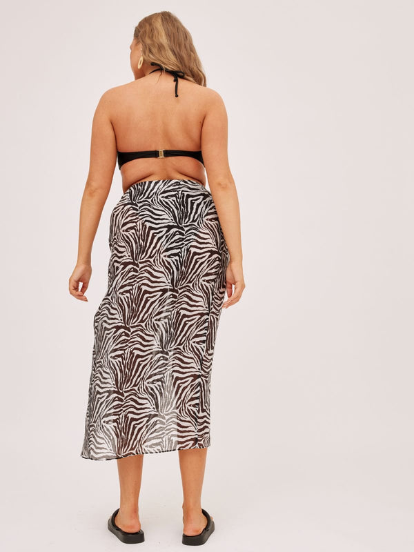 Style Cheat Aurelia Sheer Beach Sarong