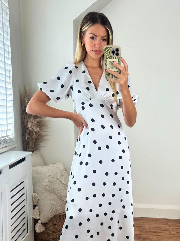 Style Cheat Belle Tie Back Midi Dress