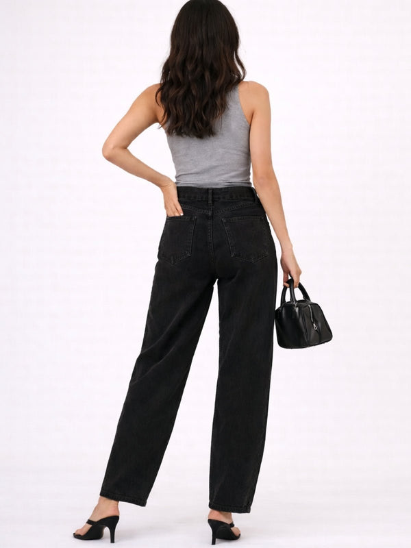 Style Cheat Black Barel Jean