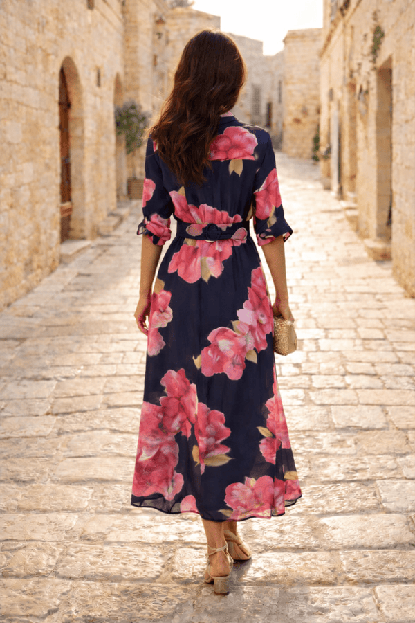 Style Cheat Daphne Belted Shirt Dress