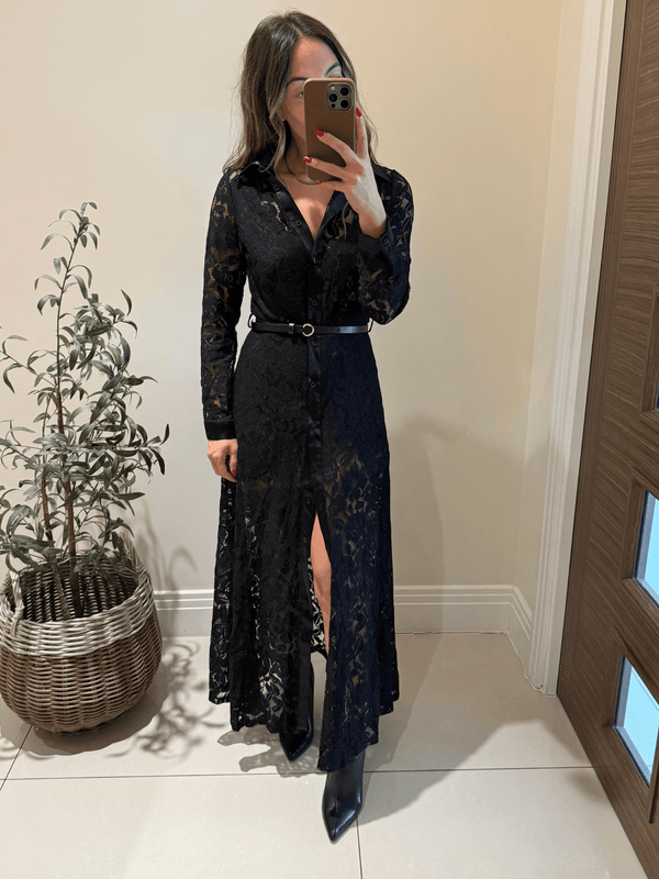 Style Cheat Daphne Belted Shirt Dress