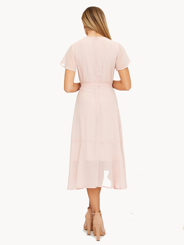 Style Cheat Faith Midi Ruffle Dress