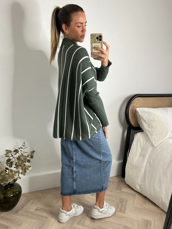 Style Cheat Hope Knitted High Neck Jumper