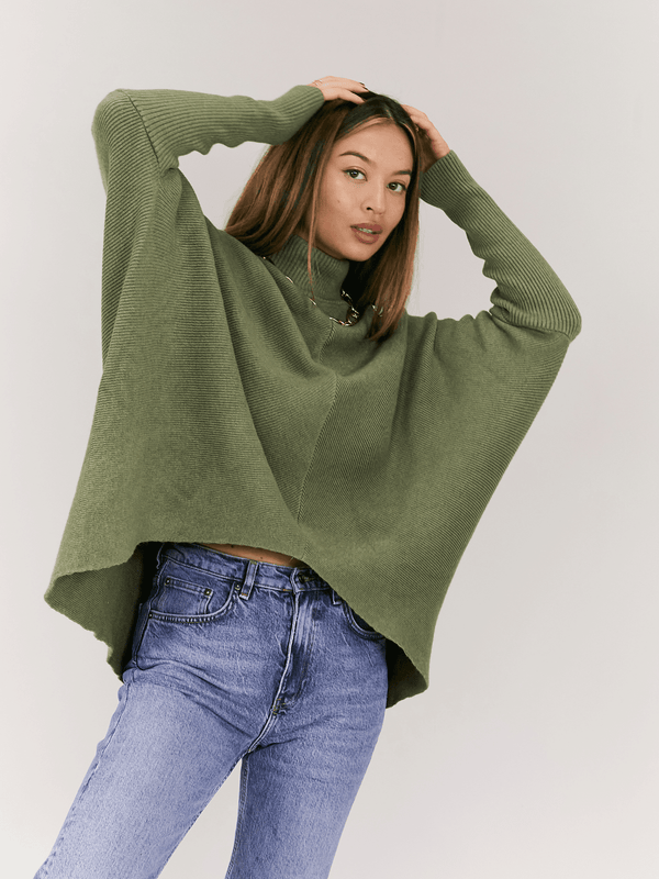 Style Cheat Hope Knitted High Neck Jumper