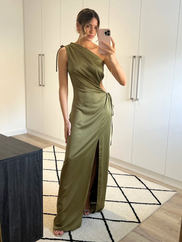 style cheat Jovie Cut Out Maxi Dress