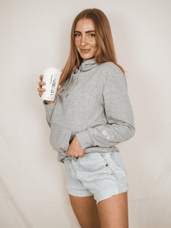 Style Cheat Kris Personalised Grey Star Hoodie