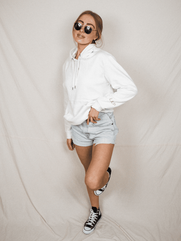 Style Cheat Kris Personalised White Star Hoodie