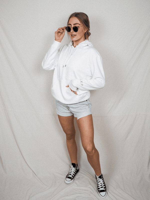 Style Cheat Kris Personalised White Star Hoodie