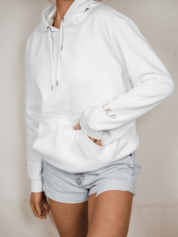 style cheat Kris Personalised White Star Hoodie