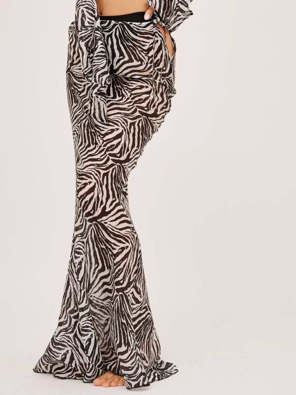 Style Cheat Malibu Sheer Beach Maxi Skirt